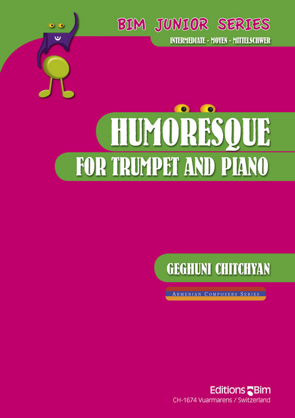Geghuni Chitchyan, Humoresque&nbsp;&nbsp;Trompete und Klavier&nbsp;&nbsp;Buch