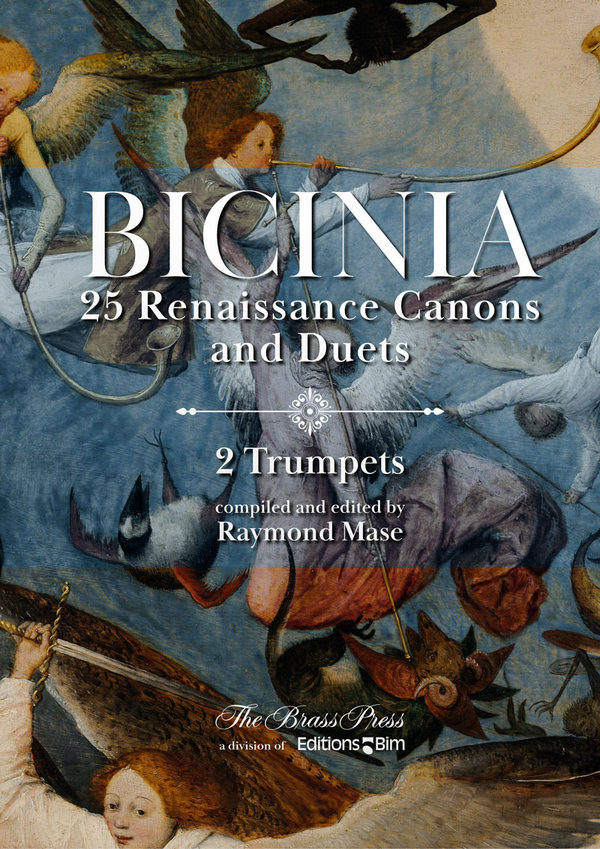Raymond Mase, Bicinia 25 renaissance Canons and Duets&nbsp;&nbsp;2 Trompeten&nbsp;&nbsp;Buch