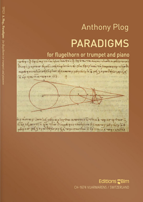 Paradigms  for flugelhorn and piano   