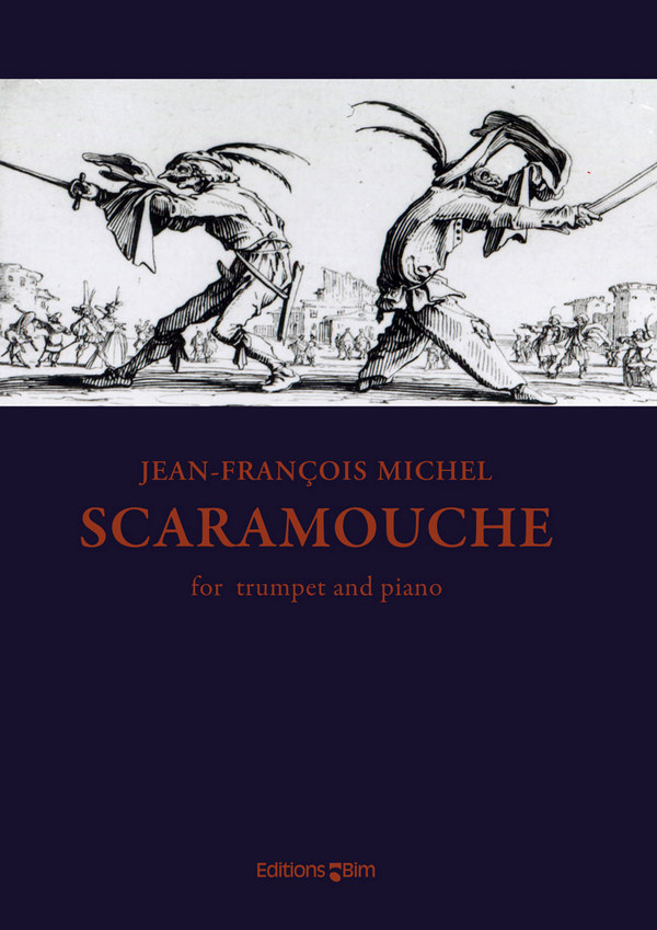 Jean-François Michel, Scaramouche&nbsp;&nbsp;Trompete und Klavier&nbsp;&nbsp;Buch