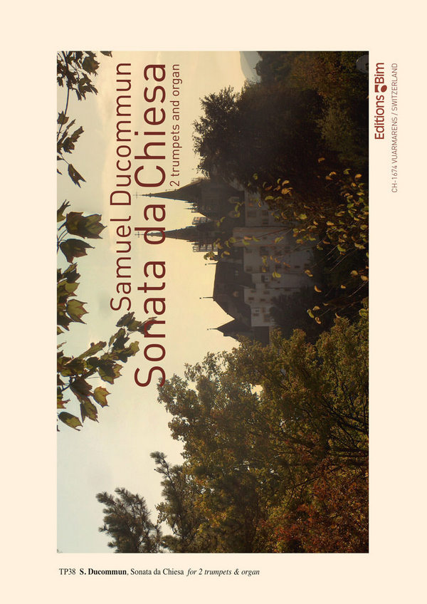 Samuel Ducommun, Sonata Da Chiesa&nbsp;&nbsp;2 Trumpets and Organ&nbsp;&nbsp;Buch