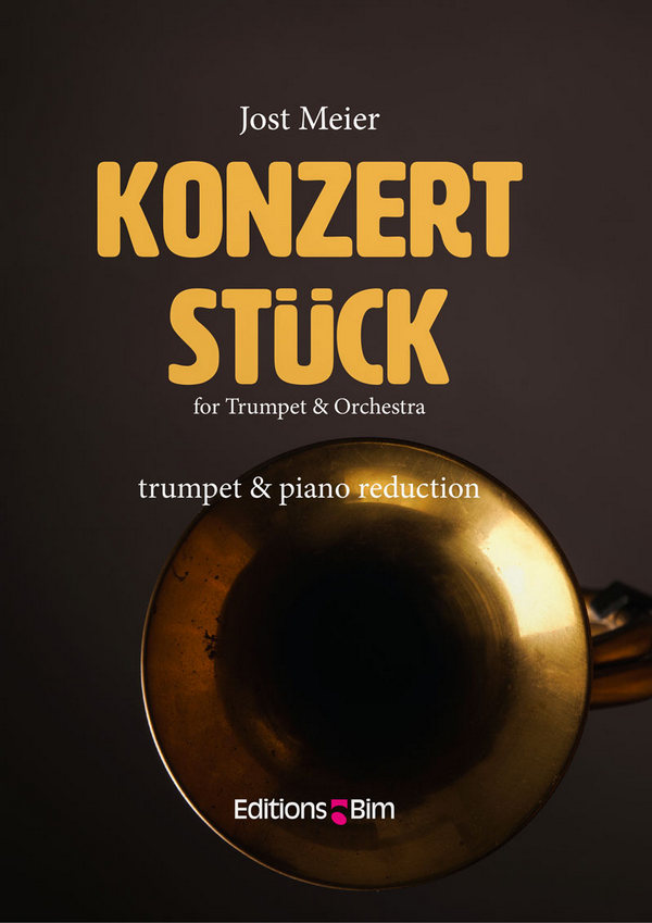 Jost Meier, Konzertstück&nbsp;&nbsp;Trompete und Klavier&nbsp;&nbsp;Klavierauszug