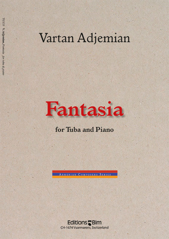 Vartan Adjemian, Fantasia&nbsp;&nbsp;Tuba und Klavier&nbsp;&nbsp;Buch