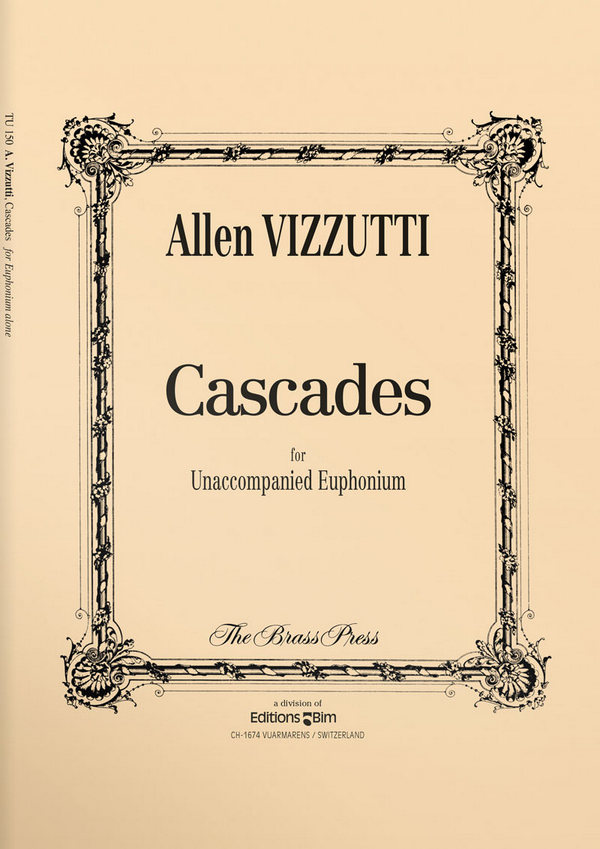 Allen Vizzutti, Cascades&nbsp;&nbsp;Euphonium&nbsp;&nbsp;Buch