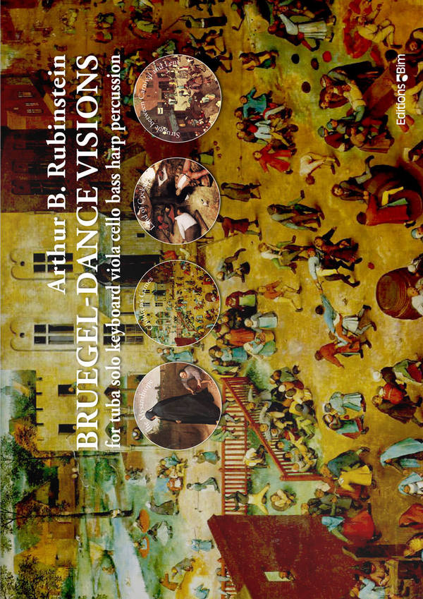 Arthur Rubinstein, Bruegel-Dance Visions&nbsp;&nbsp;Tuba and Chamber Ensemble&nbsp;&nbsp;Partitur