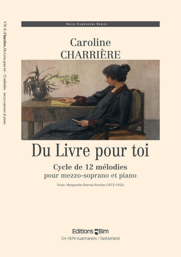 Du Livre pour Toi  pour mezzo-soprano et piano   