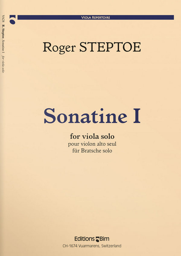 Roger Steptoe, Sonatine I&nbsp;&nbsp;Viola&nbsp;&nbsp;Buch