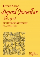 Grieg, Edvard, Sigurd Jorsalfar  Blasorchester  