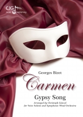 Bizet, Georges, Zigeunerlied  Blasorchester, Gesangssolist  Partitur, Stimmensatz