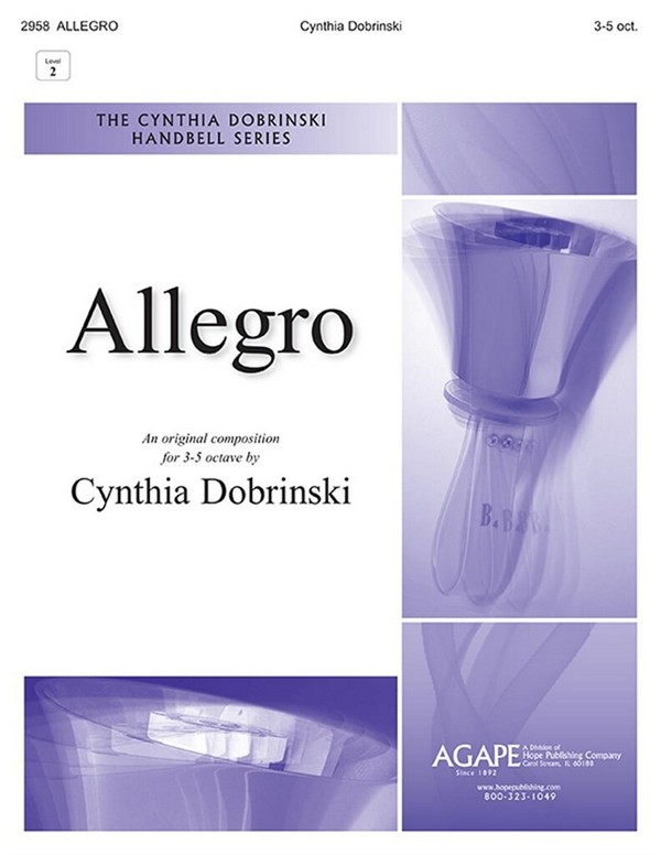 Cynthia Dobrinski, Allegro  Handbells [3-5]  Buch