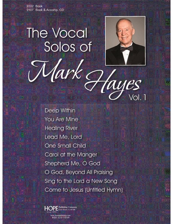 The Vocal Solos of Mark Hayes, Vol.1&nbsp;&nbsp;Gesang&nbsp;&nbsp;Buch + CD