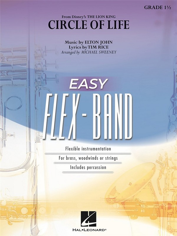 Circle of Life (from The Lion King)&nbsp;&nbsp;5-Part Flexible Band and Opt. Strings&nbsp;&nbsp;Partitur