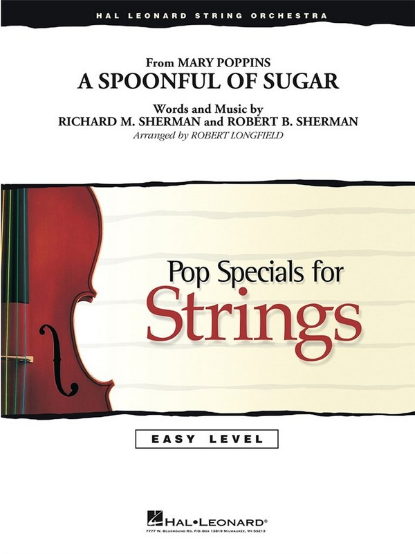 A Spoonful of Sugar&nbsp;&nbsp;for string orchestra&nbsp;&nbsp;score