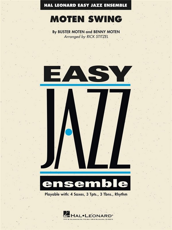 Buster Moten_Bennie Moten, Moten Swing&nbsp;&nbsp;Jazz Ensemble&nbsp;&nbsp;Partitur + Stimmen