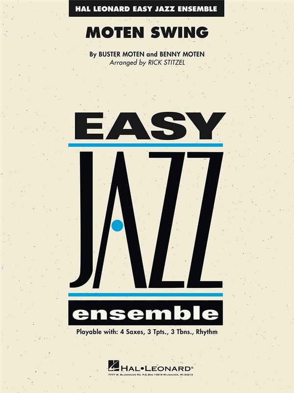 Buster Moten_Bennie Moten, Moten Swing&nbsp;&nbsp;Jazz Ensemble&nbsp;&nbsp;Partitur