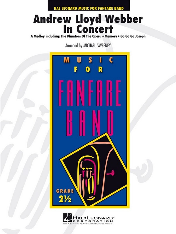 Andrew Lloyd Webber, Andew Lloyd Webber in Concert&nbsp;&nbsp;Fanfare Band&nbsp;&nbsp;Partitur