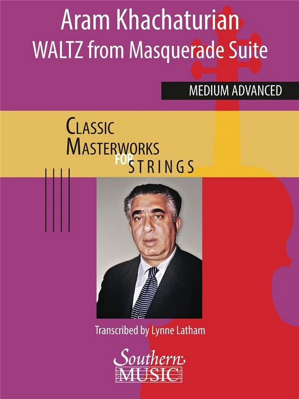 Aram Khachaturian, Waltz from Masquerade  Streichorchester  Partitur + Stimmen