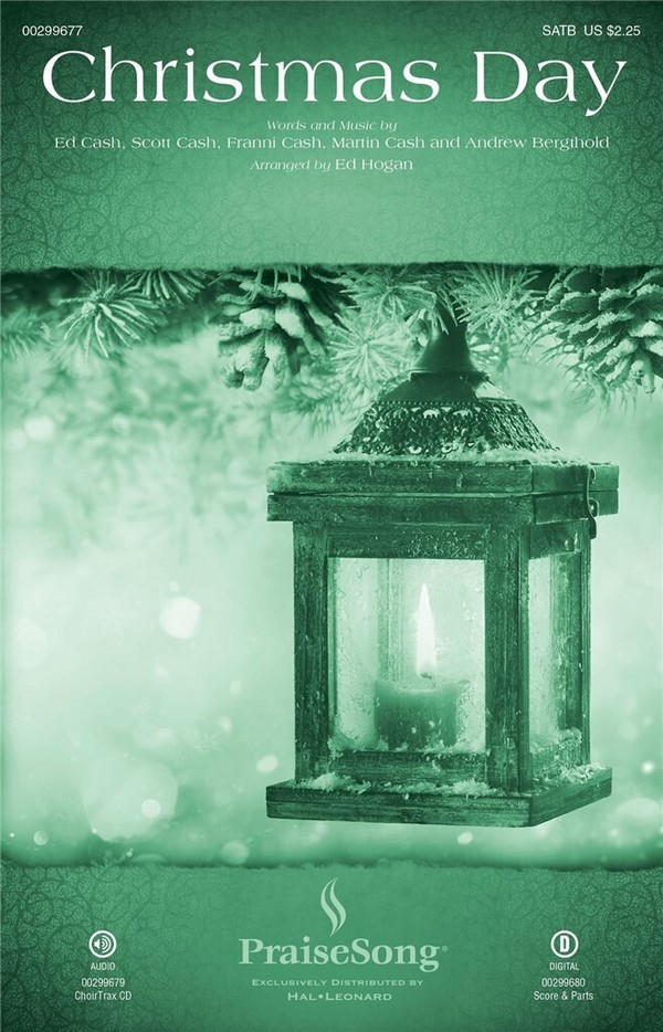 , Christmas Day&nbsp;&nbsp;SATB&nbsp;&nbsp;Chorpartitur