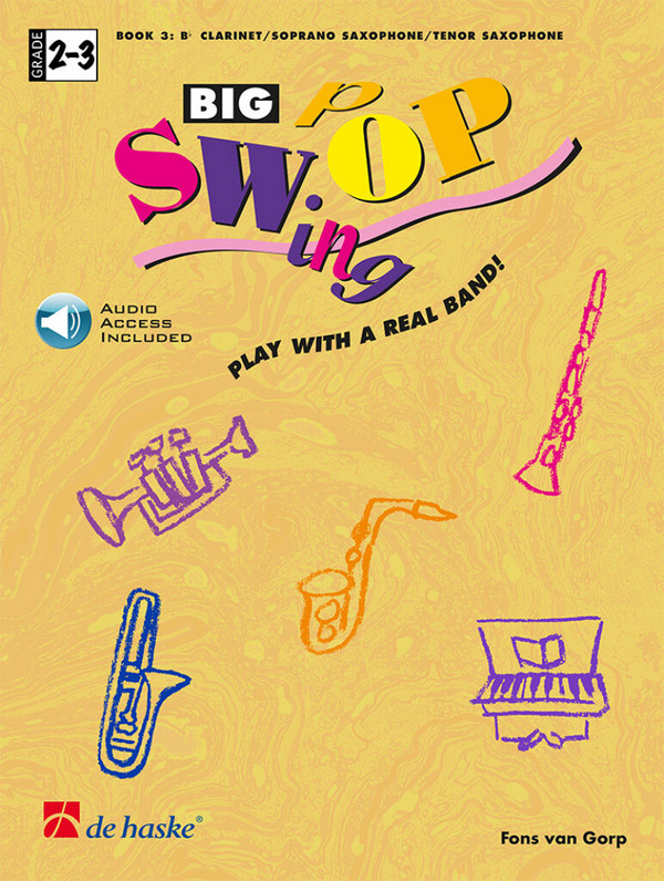 Big Swop (+Online Audio)  for soprano or tenor saxophone or clarinet   