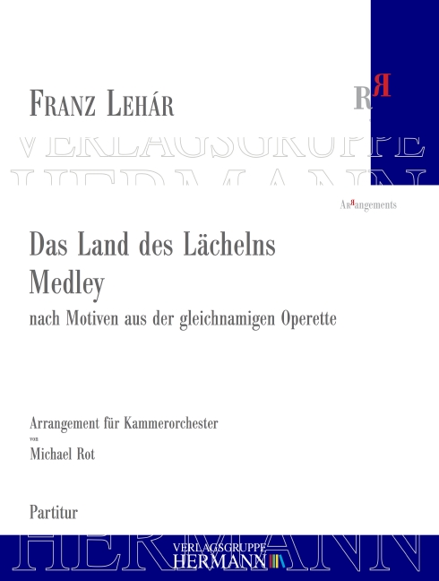 Lehár, Franz, Das Land des Lächelns - Medley  Kammerorchester  Partitur