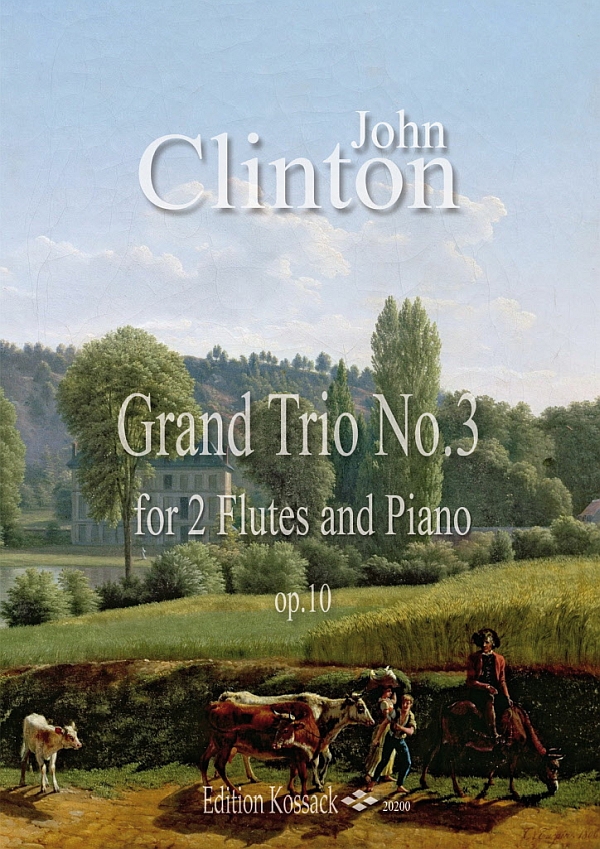 Grand Trio Nr.3 op.10  für 2 Flöten und Klavier  Partitur und Stimmen