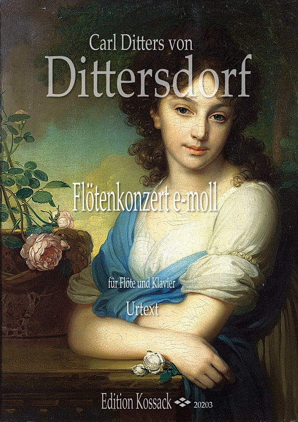 Flötenkonzert e-moll  für Flöte und Klavier  