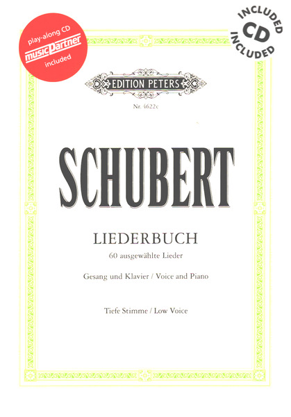 Liederbuch (+CD)&nbsp;&nbsp;für tiefe Stimme und Klavier&nbsp;&nbsp;