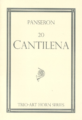 20 Cantilena  für Horn  
