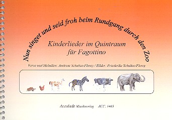 Nun singet und seid froh beim Rundgang durch den Zoo  für Fagottino  