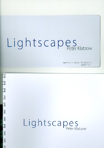 Lightspaces  for marimba solo, violin, cello, flute, horn and bassoon  score and parts