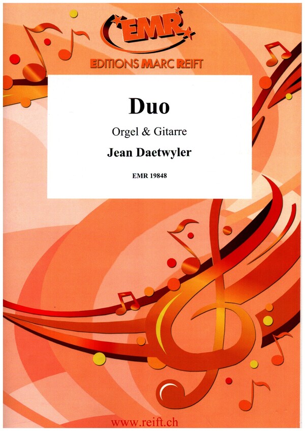 Duo  für Orgel und Gitarre  Partitur und Stimme