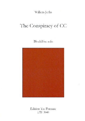The Conspiracy of CC&nbsp;&nbsp;für Altblockflöte (Voice Flute)&nbsp;&nbsp;