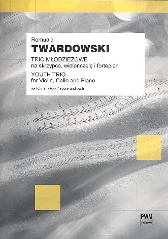 Youth Trio no.1&nbsp;&nbsp;for violin, cello and piano&nbsp;&nbsp;parts,  archive copy