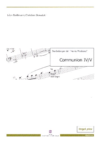 Communion Nr.4 und 5  für Flöte und Orgel  