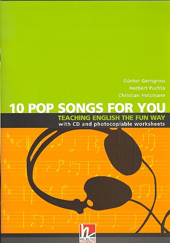 10 Pop Songs for You vol.1 - Teaching English the Fun Way (+CD)    with photocopiable worksheets