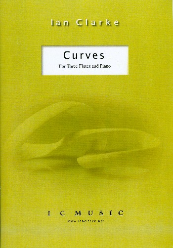 Curves  for 3 flutes and piano  score and parts