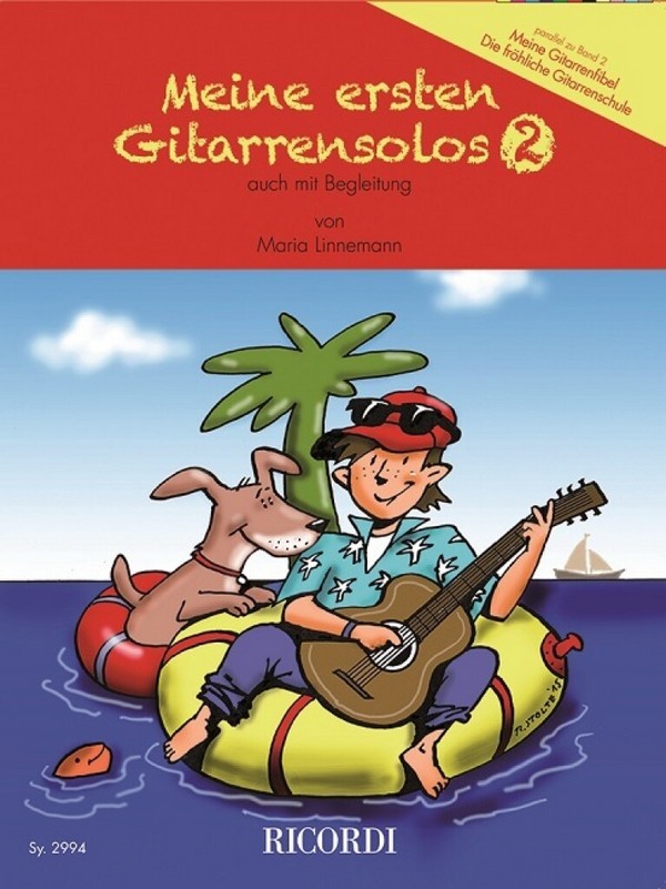 Meine ersten Gitarrensolos Band 2&nbsp;&nbsp;für 1-2 Gitarren&nbsp;&nbsp;Spielpartitur