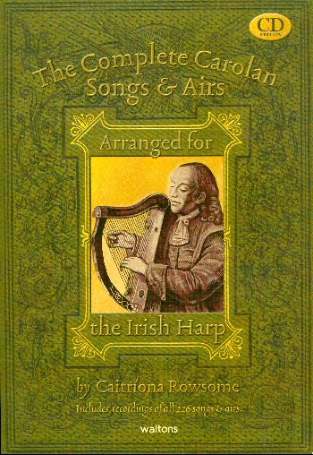 The Complete Carolan Songs and Airs (+4 CD's)&nbsp;&nbsp;for Irish Harp&nbsp;&nbsp;