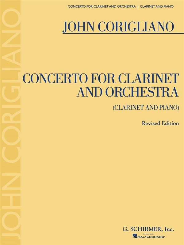 Concerto for Clarinet and Orchestra  for clarinet and piano  