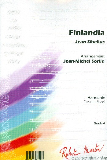 Finlandia  für Blasorchester  Partitur und Stimmen