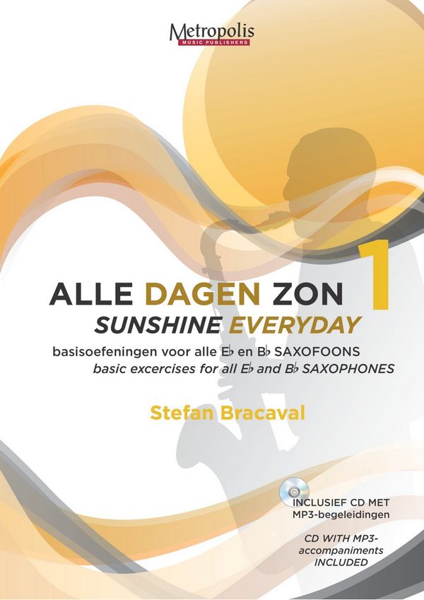 Alle Dagen Zon vol.1 (+CD-ROM)  voor saxofoon (en/nl)  