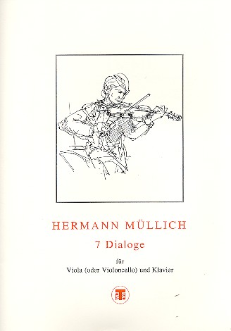 7 Dialoge  für Viola (Violoncello) und Klavier  