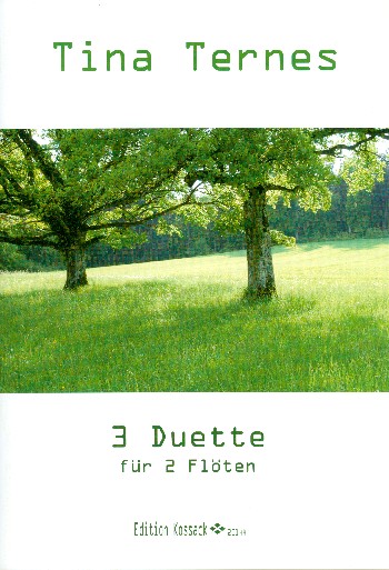3 Duette  für 2 Flöten  Partitur und Stimmen