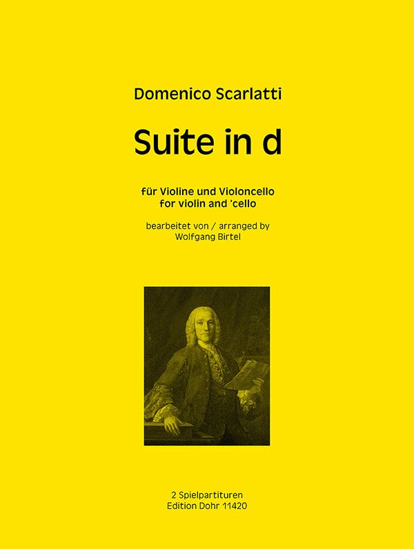 Suite d-Moll&nbsp;&nbsp;für Violine und Violoncello&nbsp;&nbsp;2 Spielpartituren