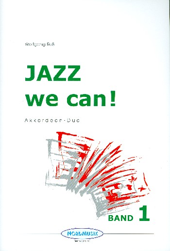 Jazz we can Band 1  für 2 Akkordeons  Partitur