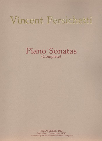 Piano Sonatas complete&nbsp;&nbsp;for piano&nbsp;&nbsp;