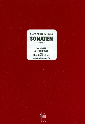 Sonaten Band 1&nbsp;&nbsp;für 2 Trompeten&nbsp;&nbsp;Spielpartitur