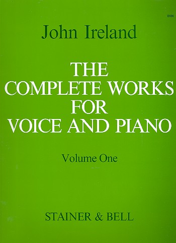 The complete Works vol.1  for high voice and piano  