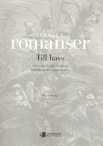 Till havs  for high voice and piano  score