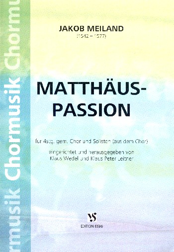  Jakob Meiland - Matthäus-Passion